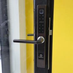 Khóa vân tay cửa nhôm kính HOMEKIT AB-13D tạo mật khẩu mở khóa từ xa qua app