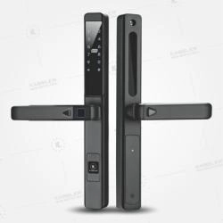 Khóa vân tay, thẻ từ cửa nhôm KASSLER KL588 LX Black