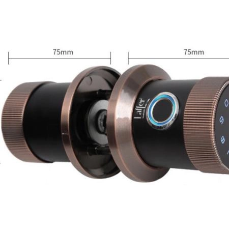 Ảnh sản phẩm Khóa tròn vân tay LAFFER B12 sử dụng hầu hết cho các loại cửa hiện nay - hình 6