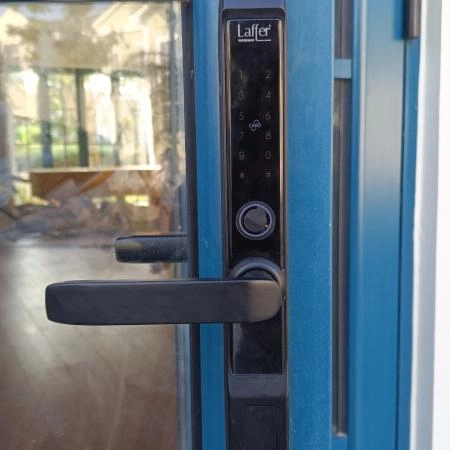 Ảnh sản phẩm Khoá vân tay Laffer R1, khoa chuyên dụng cho cửa nhôm, cửa đố nhỏ - hình 3