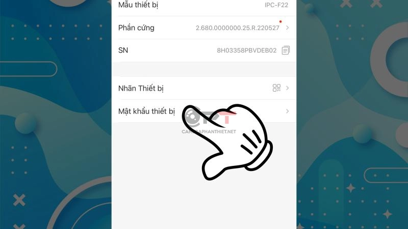 Hướng dẫn đổi mật khẩu mặc định (safety code) camera imou - 3929