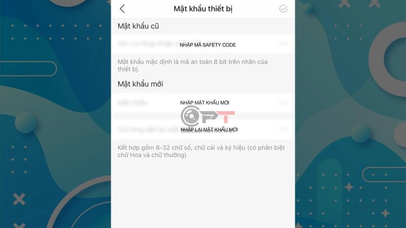 Hướng dẫn đổi mật khẩu mặc định (safety code) camera imou - 3930