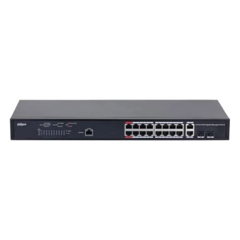 Switch Dahua 16 port POE 10/100/1000 Gigabit DH-PFS4218-16GT-230 ảnh 