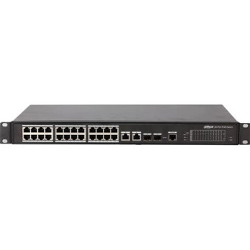 Switch Dahua 24 port POE 10/100 DH-PFS4226-24ET-240 ảnh 