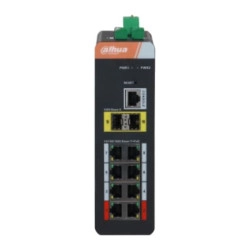 Switch Dahua 8 port POE 10/100/1000 Gigabit DH-PFS4210-8GT-DP