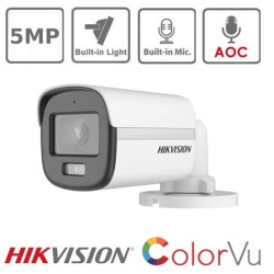 Camera HD TVI HIKVISION Thân 5MP DS-2CE10KF0T-FS