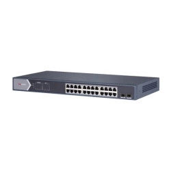 Switch Hikvision 24 cổng POE, 2 uplink 10/100/1000 Mbps DS-3E0526P-E