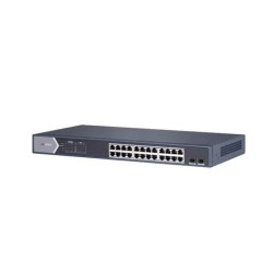 Switch Hikvision 24 cổng POE, 2 uplink 10/100/1000 Mbps DS-3E0526P-E/M