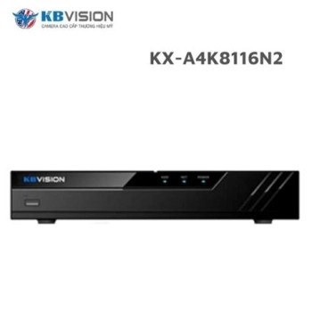 ảnh sản phẩm Đầu thu hình IP - NVR kbvision 16 Kênh, 1 Ổ cứng KX-A4K8116N2 ảnh 0