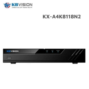 ảnh sản phẩm Đầu thu hình IP - NVR kbvision, 1 Ổ cứng KX-A4K8118N2 ảnh 0