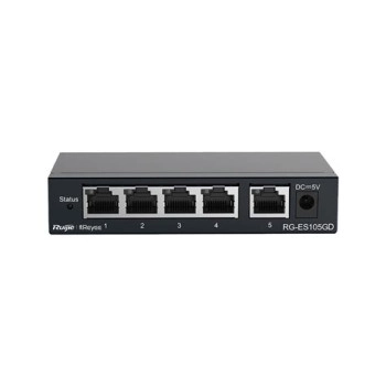 Ảnh sản phẩm Swicth Reyee-Ruijie 5 Port 10/100 RG-ES105D - hình 1
