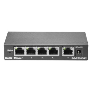 Ảnh sản phẩm Swicth Reyee-Ruijie 5 Port 10/100/1000 Smart Managed RG-ES205GC - hình 1