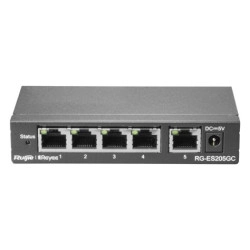 Swicth Reyee-Ruijie 5 Port 10/100/1000 Smart Managed RG-ES205GC