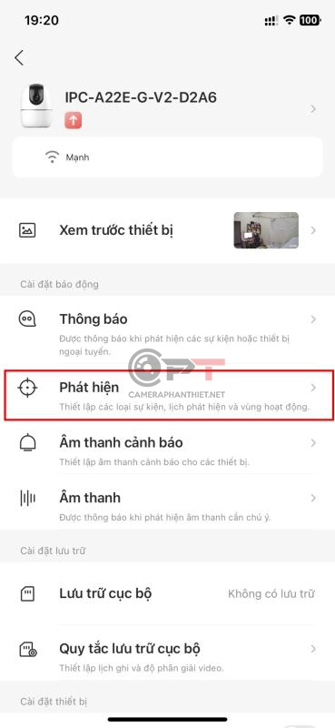 Lỗi camera imou không phát hiện người và khắc phục - 5132