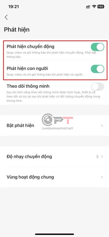 Lỗi camera imou không phát hiện người và khắc phục - 5133