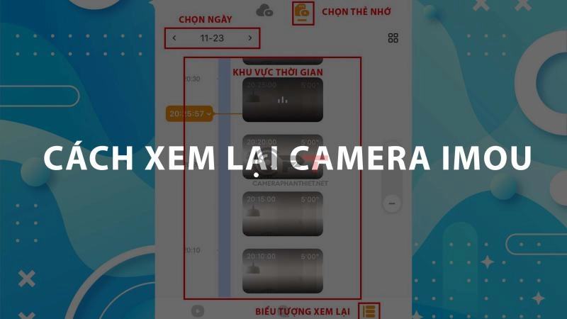 Hướng dẫn xem lại camera imou