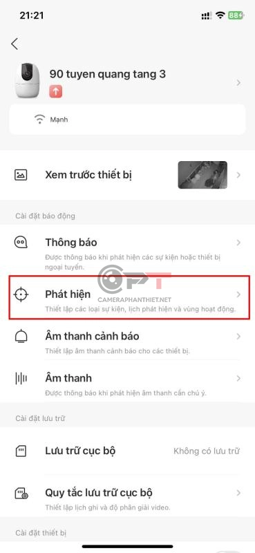 Cách cài camera imou đứng yên - 5345