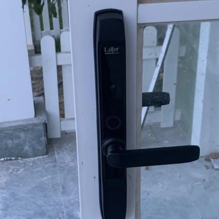 Ảnh sản phẩm Khoá vân tay Laffer R1, khoa chuyên dụng cho cửa nhôm, cửa đố nhỏ - hình 6