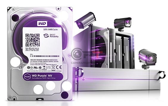 Ổ Cứng WD Purple 1TB WD10PURZ - Lựa Chọn Lý Tưởng Cho Hệ Thống Camera - 5365