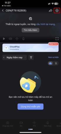 Cài đặt lại wifi camera ezivz khi đổi mật khẩu wifi - 5369