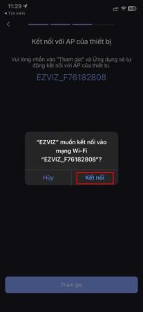 Cài đặt lại wifi camera ezivz khi đổi mật khẩu wifi - 5373