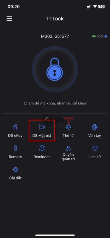 Cách tạo mật khẩu cho cửa thông minh qua ứng dụng ttlock - 5385