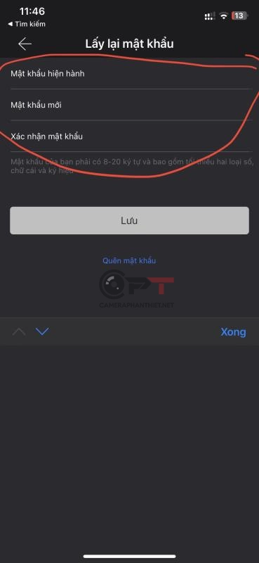 Hướng dẫn đổi mật khẩu ứng dụng TTLOCK - 5383