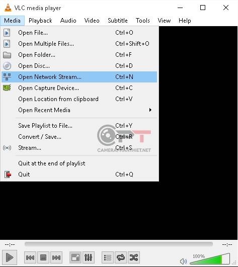Cách Xem Luồng RTSP với Trình Phát VLC hoặc public lên website - 5411