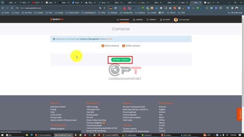 Cách đưa camera lên website cho khách xem - 5413
