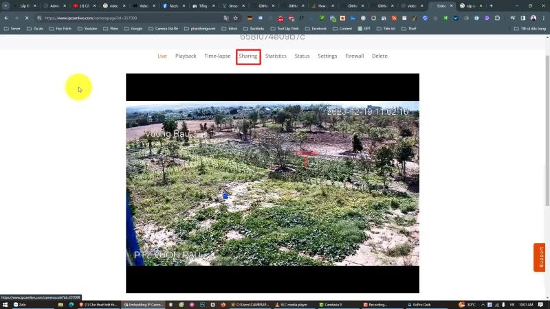Cách đưa camera lên website cho khách xem - 5418