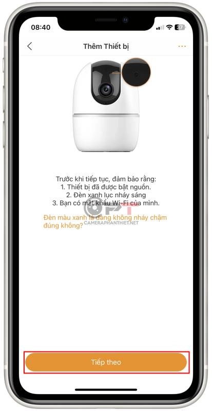 Hướng dẫn cài đặt camera imou, thêm camera vào ứng dụng - 5433