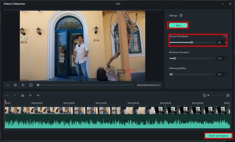 Tự động cắt video khi không có tiếng hoặc không có lời thoại video - 5454