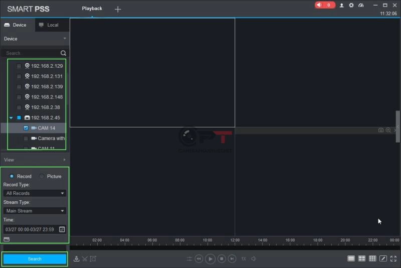 Cách trích xuất video camera trên máy tính bằng phần mềm SmartPSS camera DAHUA - 5471