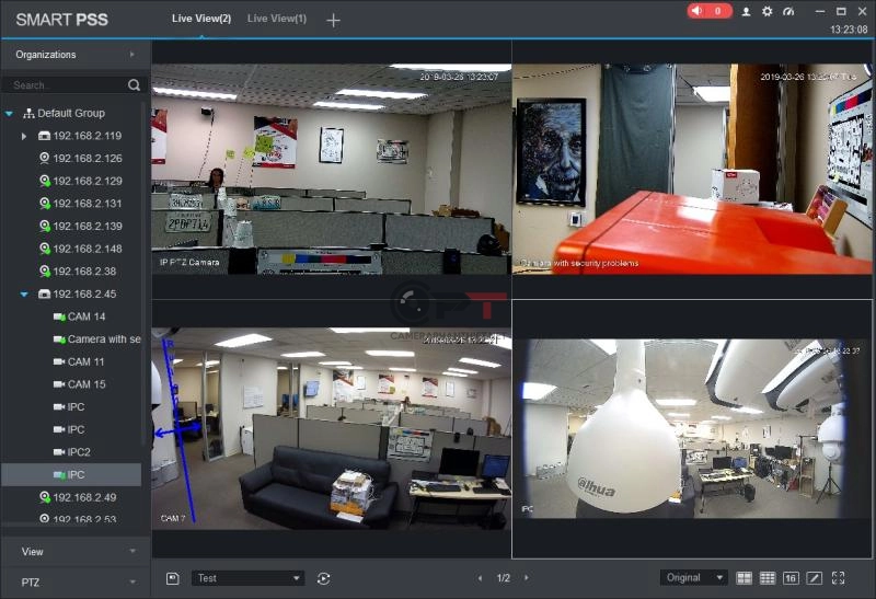 Cài đặt xem 2 màn hình camera dahua trên máy tính với phần mềm smartpss - 5467