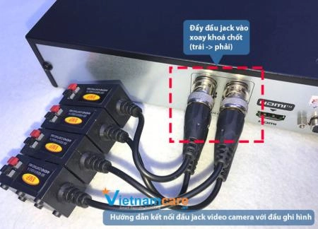 Hướng dẫn cách lắp đặt camera analog - 5504