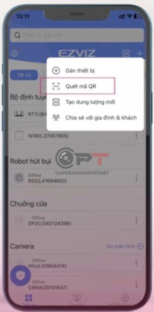 Camera ezviz dính tài khoản, Xóa tài khoản ezviz mới nhất - 5568