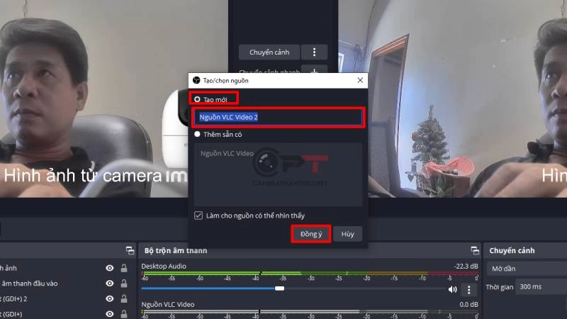 Dùng camera imou làm webcam để livestream - 5581