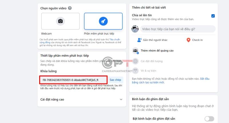 Dùng camera imou làm webcam để livestream - 5584