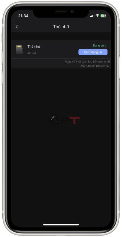 Camera ezviz bị lỗi thẻ nhớ - 5591