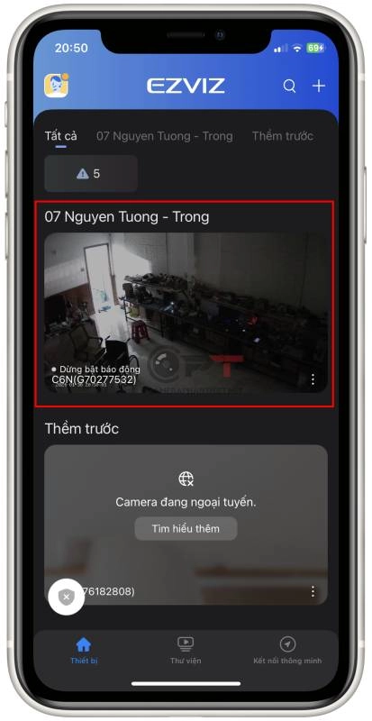Định dạng the nhớ camera ezviz - Xóa video - 5601