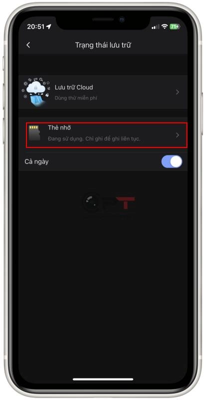 Định dạng the nhớ camera ezviz - Xóa video - 5604