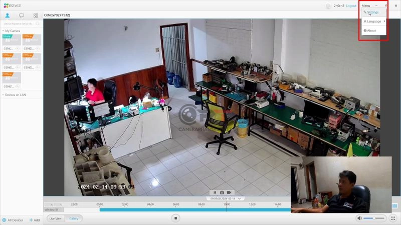 Cách tải video trên camera ezviz về máy tính - 5637