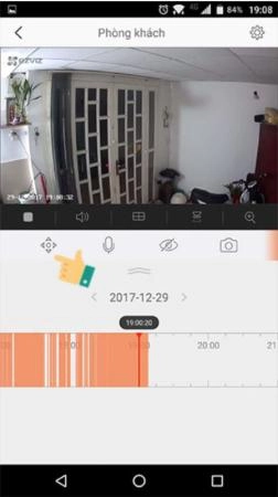 Bật theo dõi thông minh trên camera ezviz, camera xoay theo người chuyển động - 5623