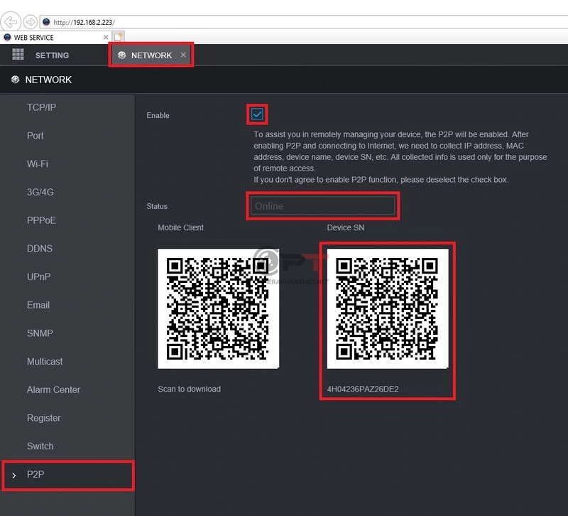 Cách thêm camera vào phần mềm dmss trên điện thoại - 5671