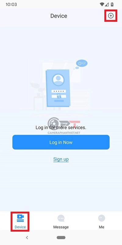 Cách thêm camera vào phần mềm dmss trên điện thoại - 5672