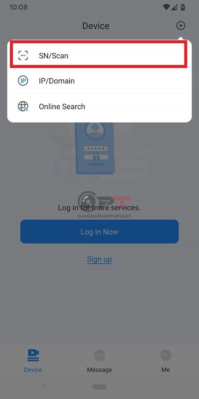 Cách thêm camera vào phần mềm dmss trên điện thoại - 5673