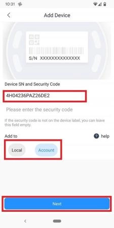 Cách thêm camera vào phần mềm dmss trên điện thoại - 5675