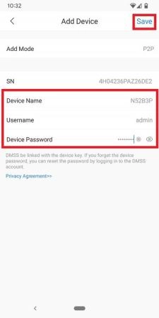 Cách thêm camera vào phần mềm dmss trên điện thoại - 5677
