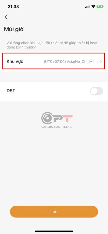 Camera imou bị sai giờ, cách chỉnh giờ camera imou - 5690