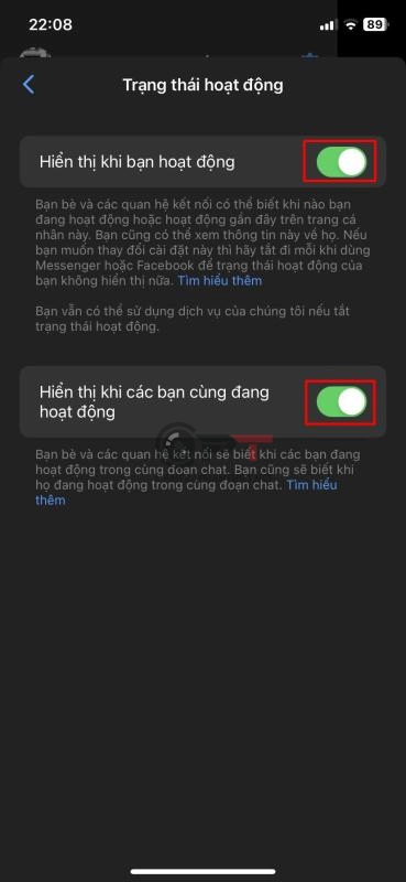 Online mà không muốn ai biết, cách ẩn mình trên facebook message - 5696